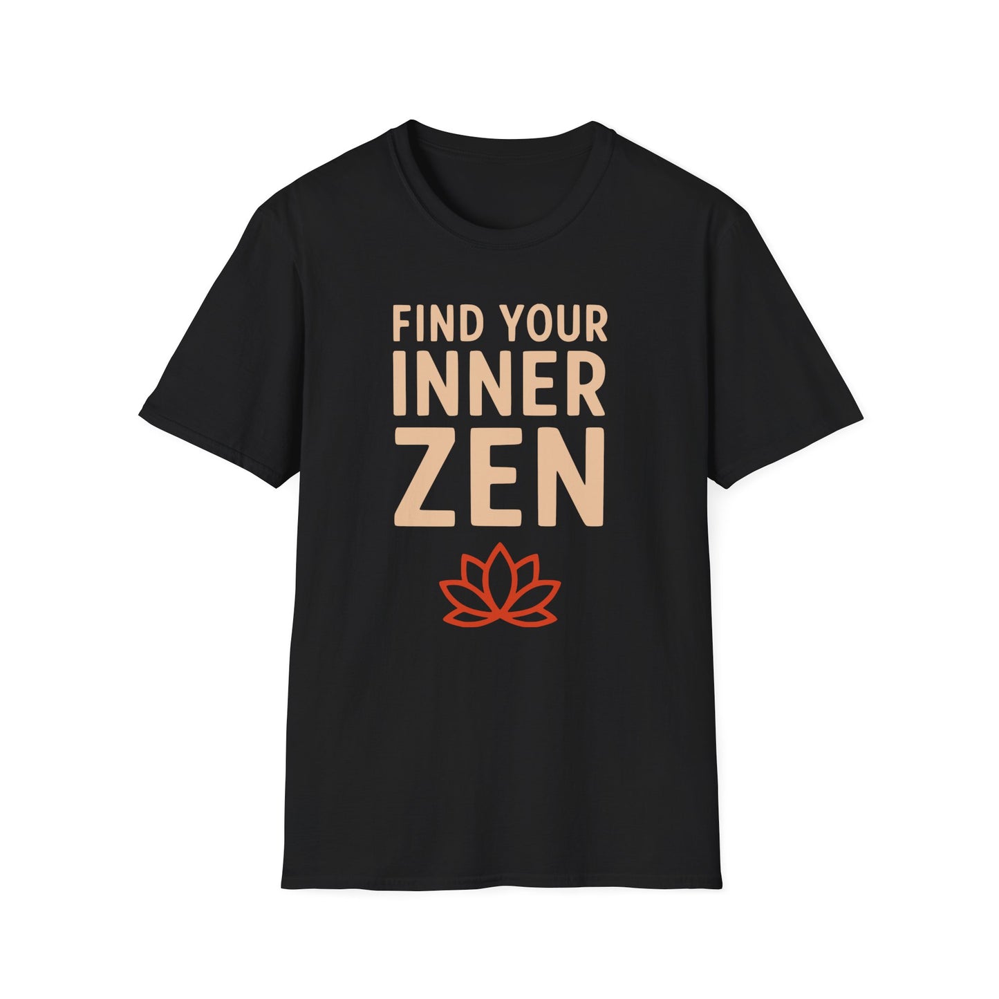 Find Your Inner Zen Tee - Yoga Inspired Design