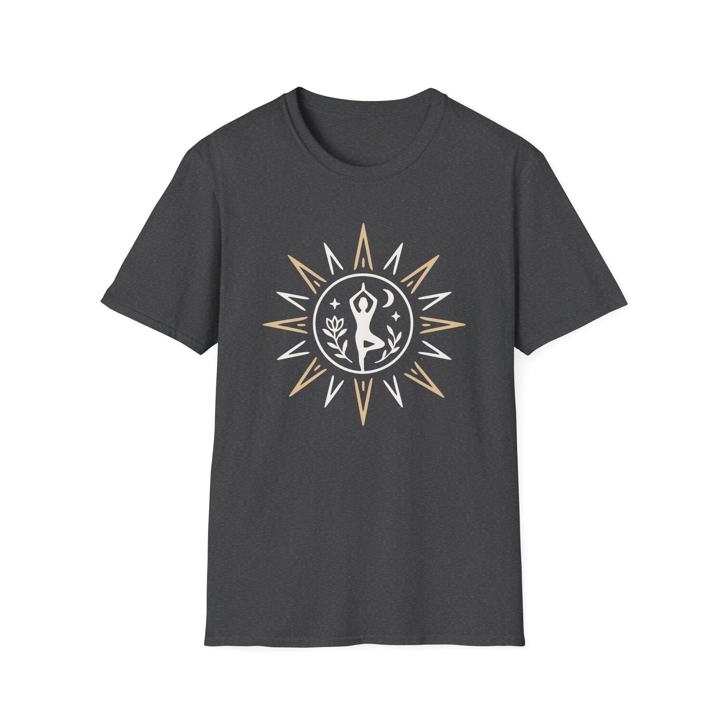 Mindful Living Tee - Yoga inspired Design