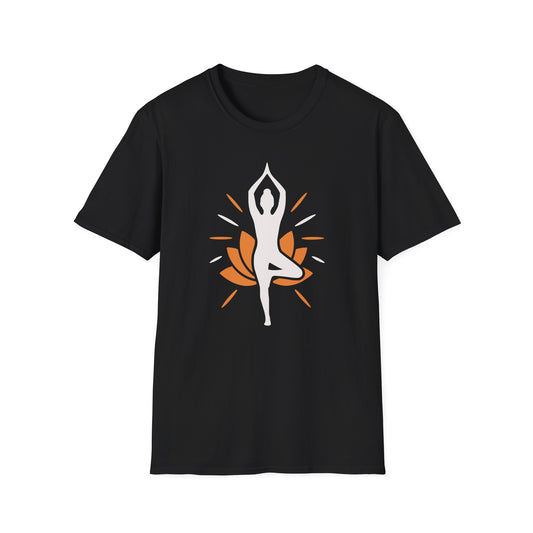 Root to Radiance Tee - Yoga inspired Design