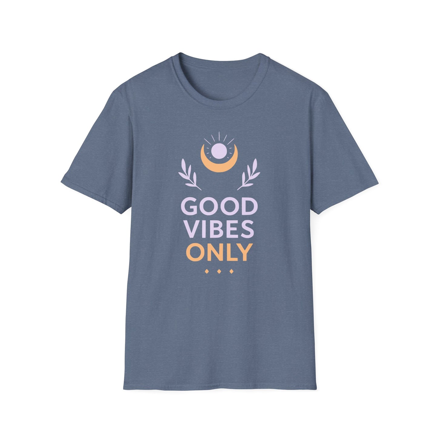 Good Vibes Only Tee - Yoga Inspired Design