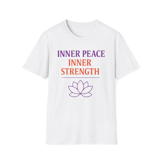 Inner Peace Inner Strength Tee - Yoga Inspired Design