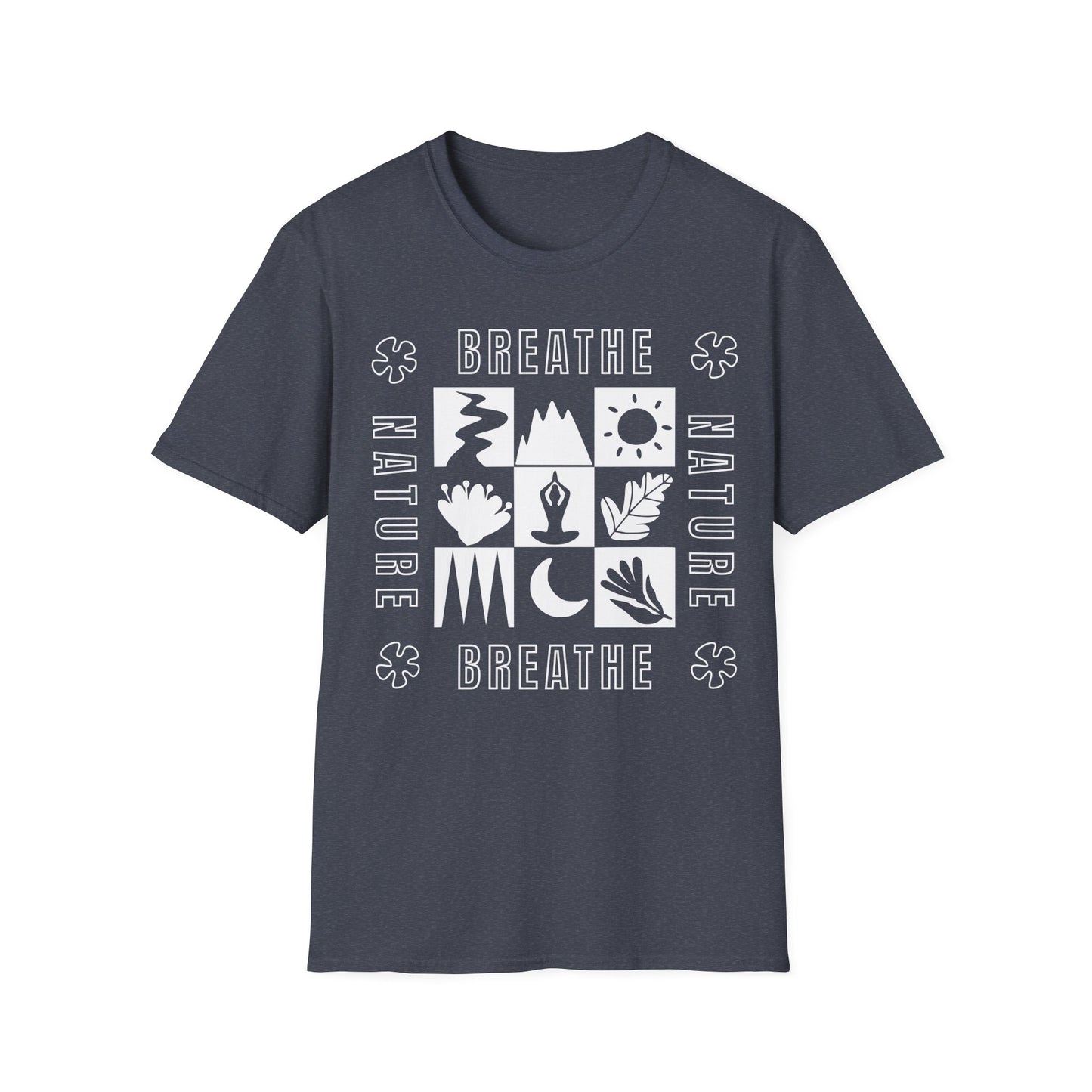 Breathe Nature Tee – Yoga Inspired Design