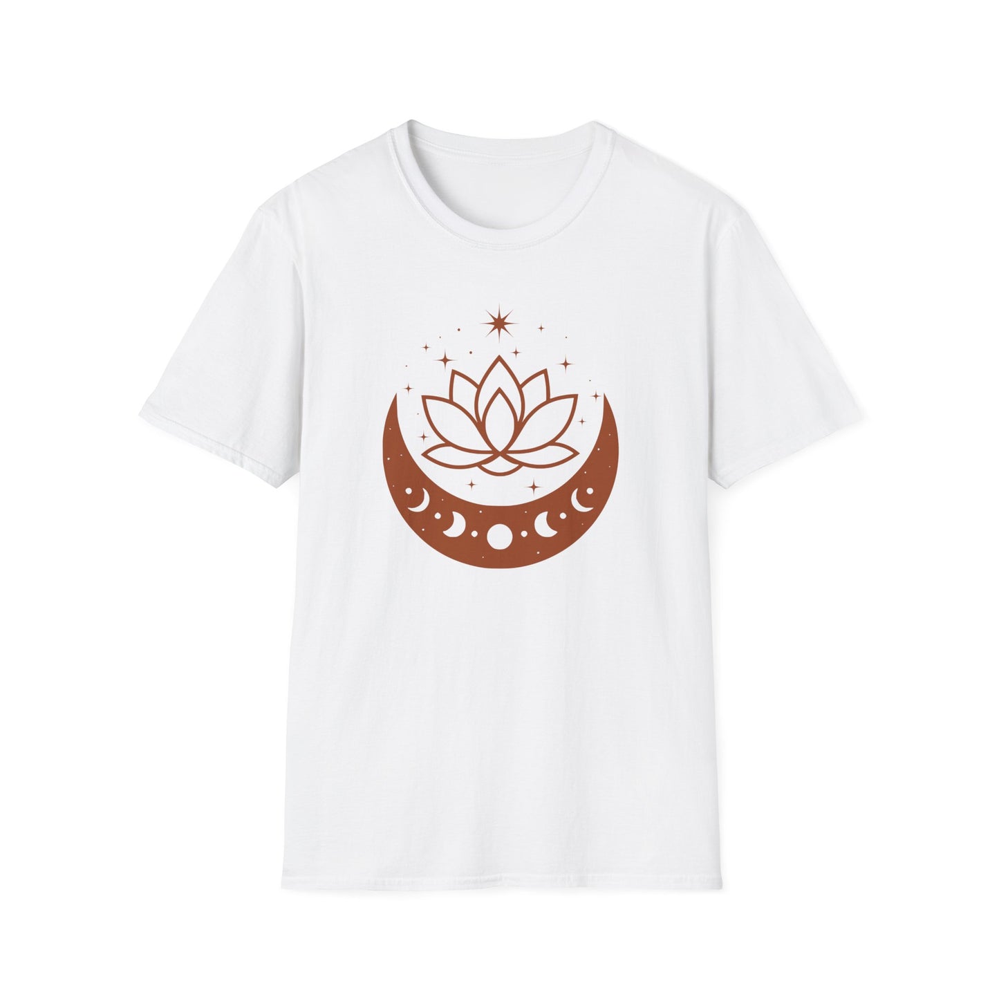 Align with the Moon Tee - Yoga Inspired Design